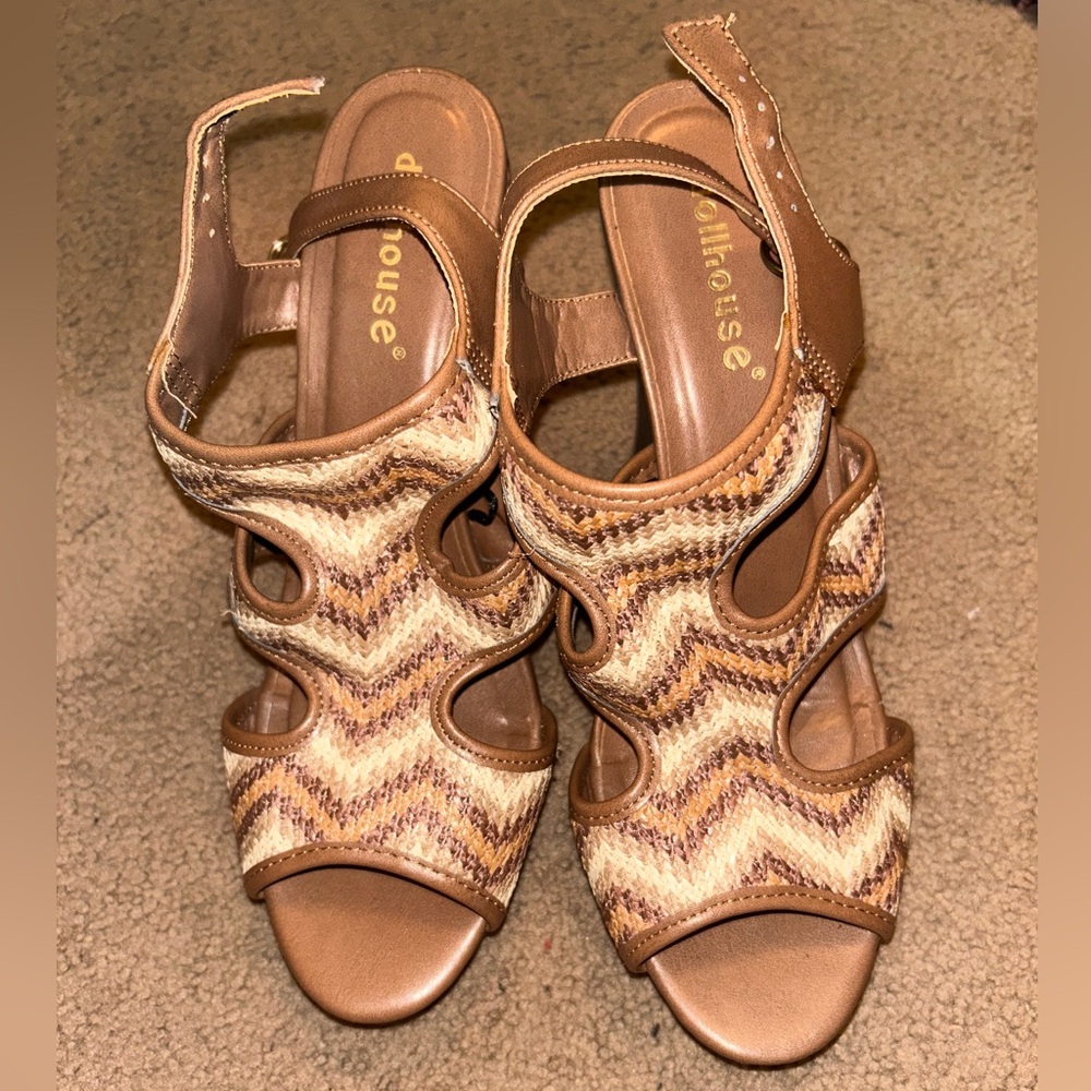 Dollhouse Karrie BOHO Wedge Sandal